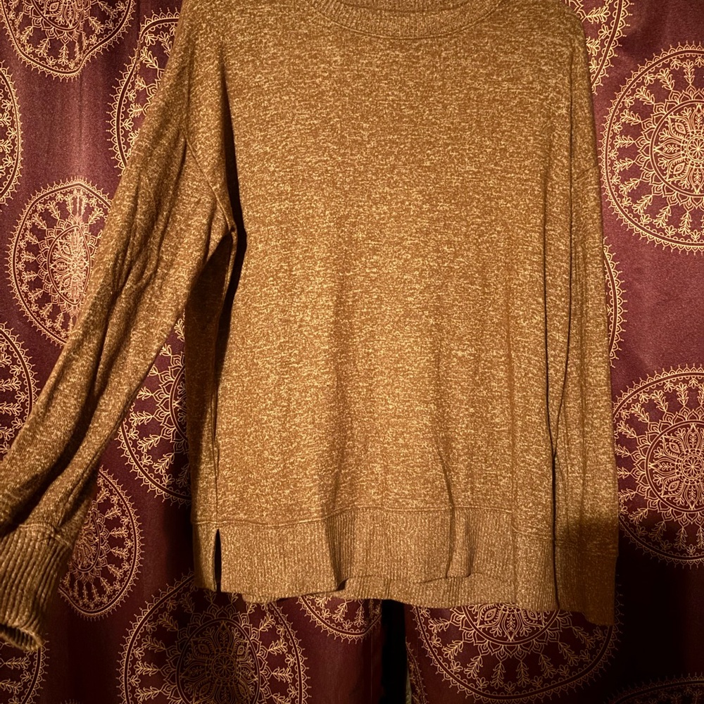 Time and Tru Warm Brown Sweater